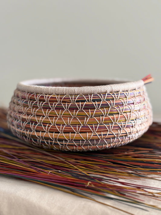 Pine Needle Basket “Delillah”