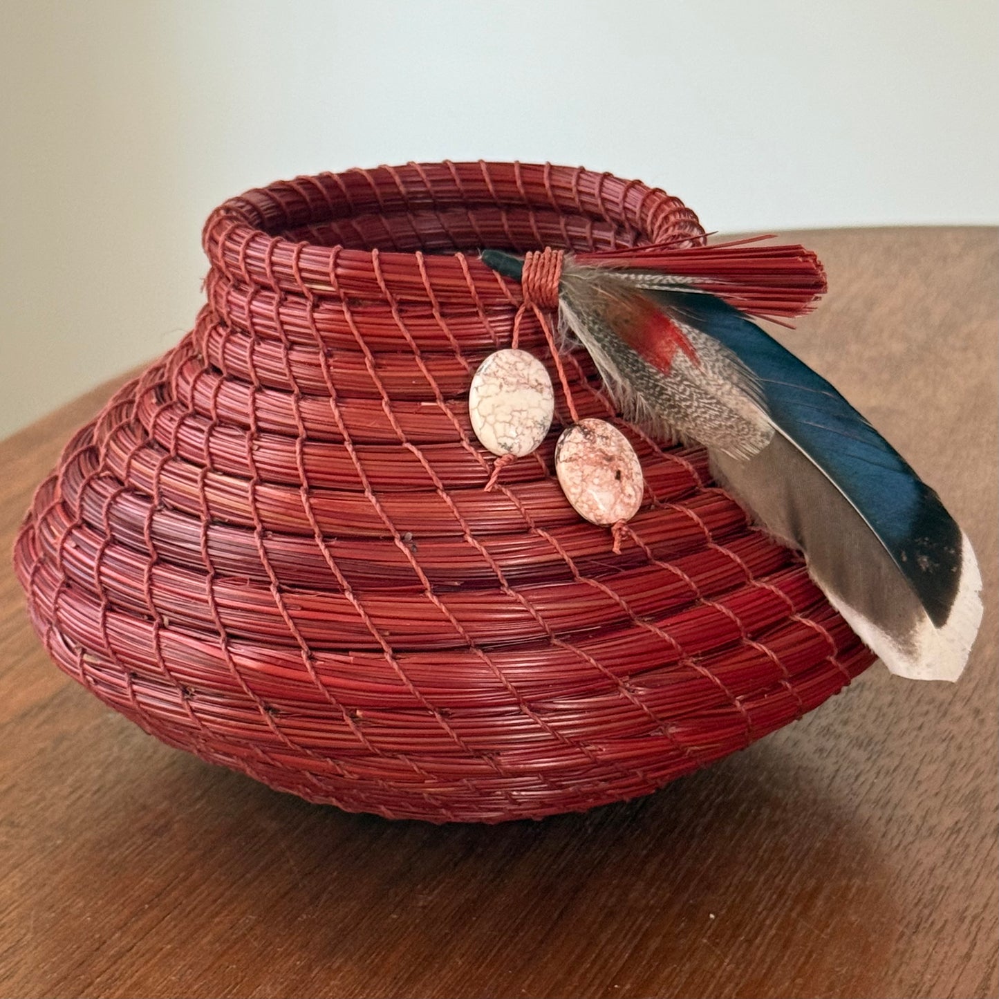 Pine Needle Basket “Mork (from Ork)”