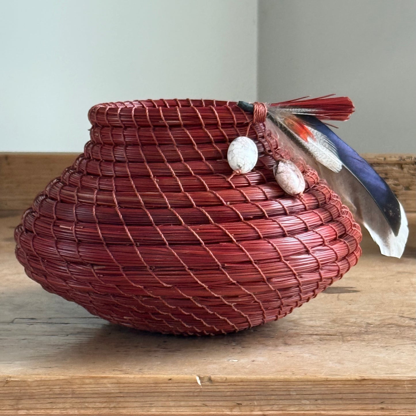 Pine Needle Basket “Mork (from Ork)”