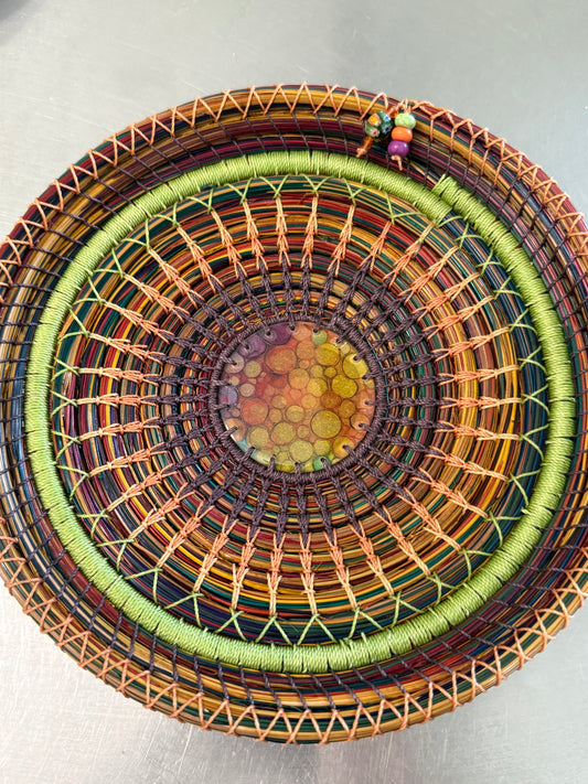 Bubbles Up! Pine Needle Art