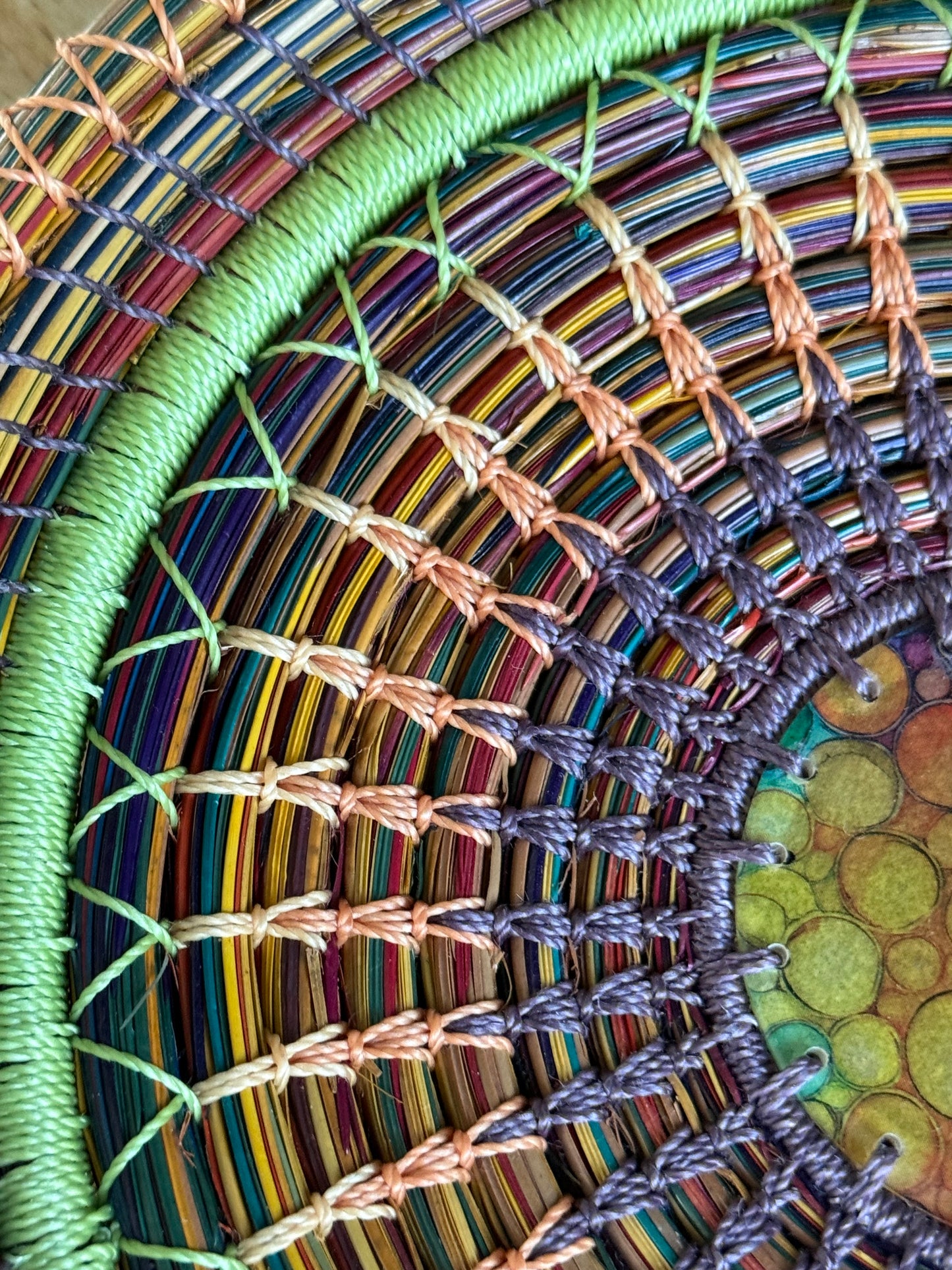 Bubbles Up! Pine Needle Art