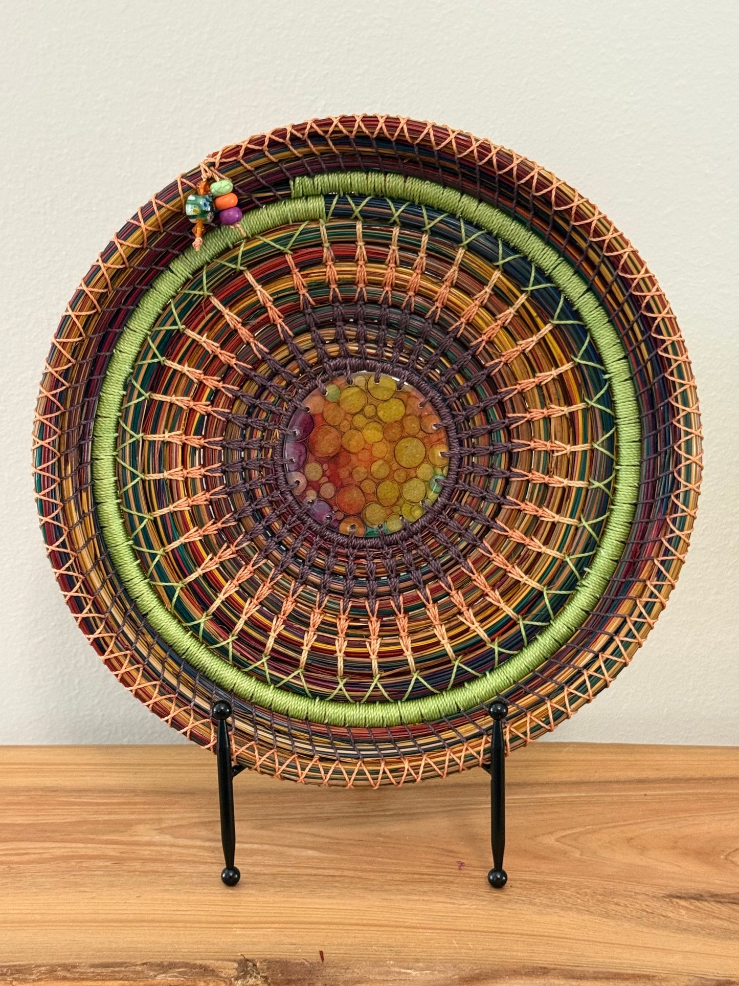 Bubbles Up! Pine Needle Art