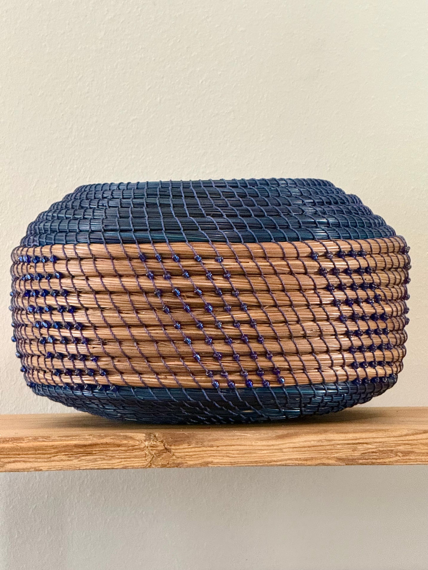 Pine Needle Basket/Vase “Sirena”